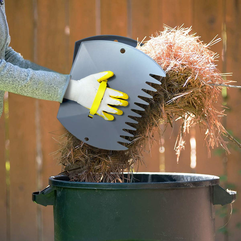 Jardineer Garden Leaf Scoops Yard, Leaf Grabber Claws Lightweight, Yard Rake Grabber - Removal of Grass, Lawn Clippings, Twigs or Debris (1 Pack) 1 - NewNest Australia