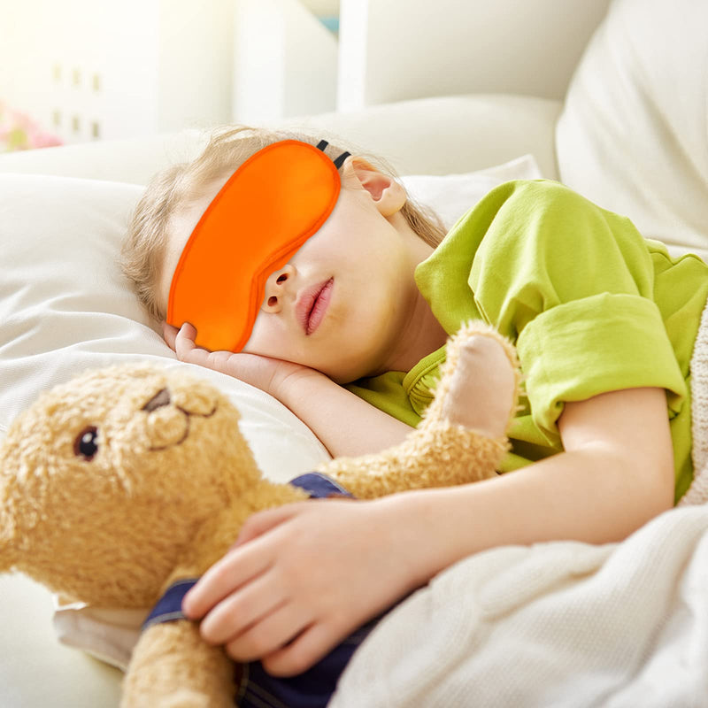 Dreamtop 15 Pack Multicolor Eye Shade Cover Eye Mask Sleeping Blindfold with Nose Pad Colour Blindfold Travel Eye Blinder Sleeping Eye Cover for Travel Sleep Women Men Kids, 15 Colors - NewNest Australia