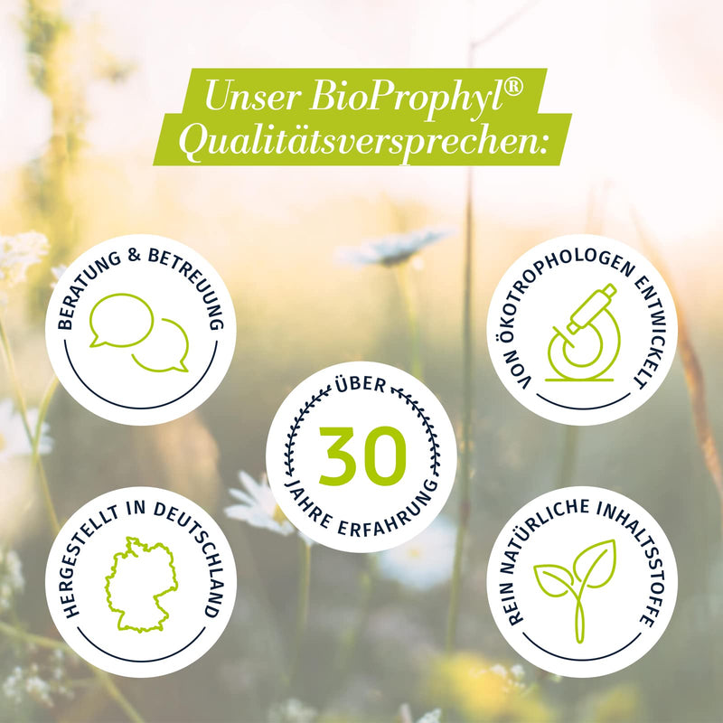 Bioprophyl Alpha Lipon - 300 Mg Pure Natural - (R)-Alpha Lipoic Acid - Without Synthetic (S)-Alpha Lipoic Acid - With Vitamin E And Niacin - 120 Vegetable Capsules - NewNest Australia