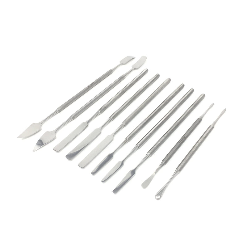 CYNAMED 10 Pc Stainless Steel Spatula Wax & Clay Sculpting Tool Set 10PC - NewNest Australia