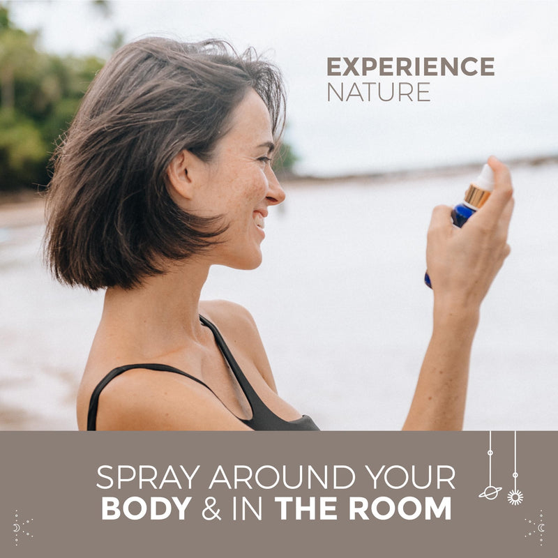 BALIPURA - Healing Crystals Auric blends of essential oils of cinnamon and grapefruit, amethyst, sodalite & clear quartz. "Let Go" Aura Mist Handmade in Bali, 100ml Let go - NewNest Australia
