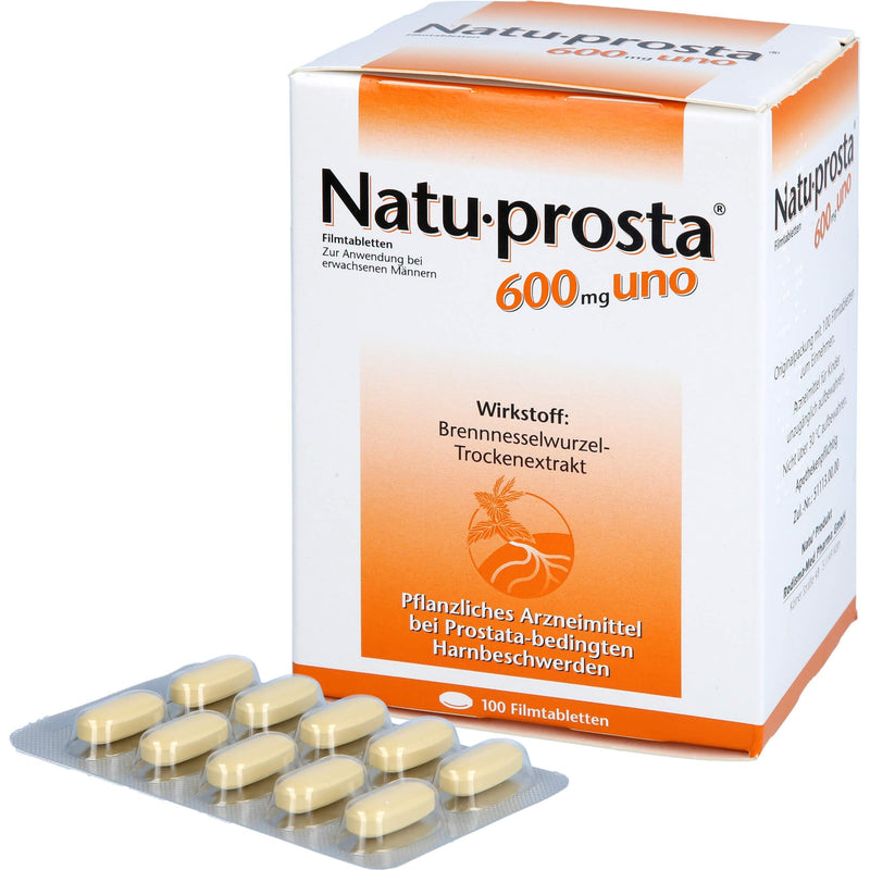 NATUPROSTA 600 mg uno film-coated tablets 100 pcs - NewNest Australia