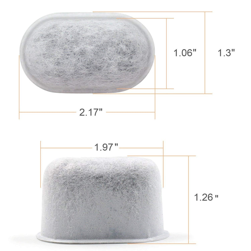 12 Pack Keurig Compatible Water Filters Replacement by Possiave - Charcoal Water Filters for Keurig - Fit Keurig 2.0 and 1.0 Classic Coffee Makers 12 Pack - NewNest Australia