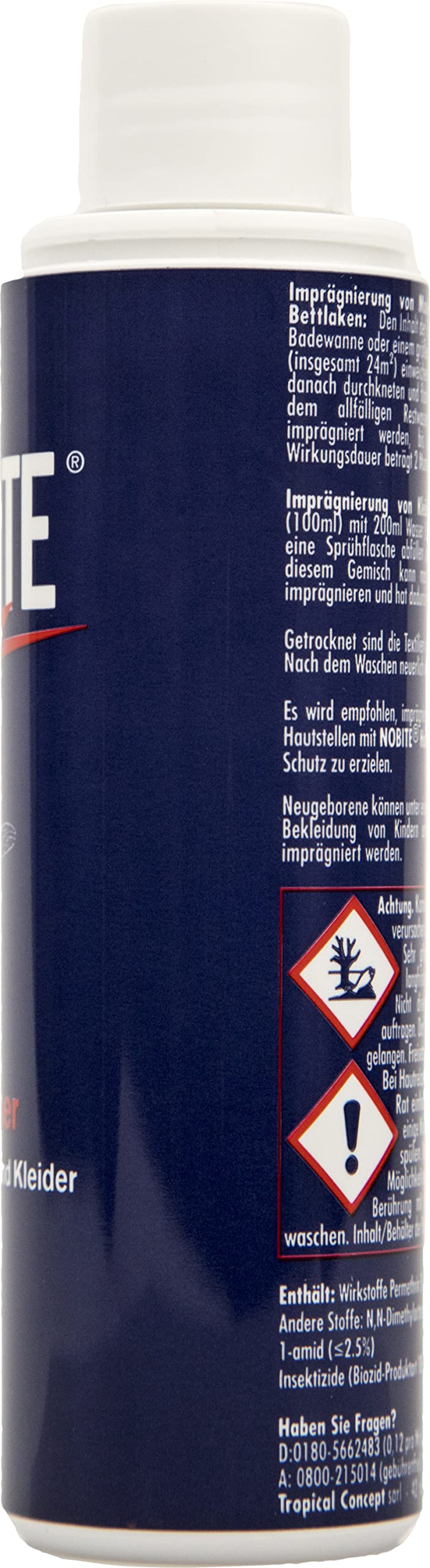 NOBITE thinner, insect repellent for impregnating textiles (100 ml) - NewNest Australia