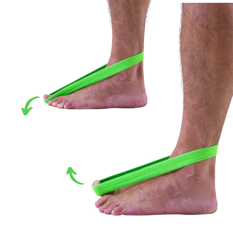 Blackboard Toebands Resistance Bands Especially For The Foot And Toes, Effective Foot Strengthening And Foot Mobilization, Physiotherapy, Resistance Bands In Various Strengths [Set Of 2] - NewNest Australia