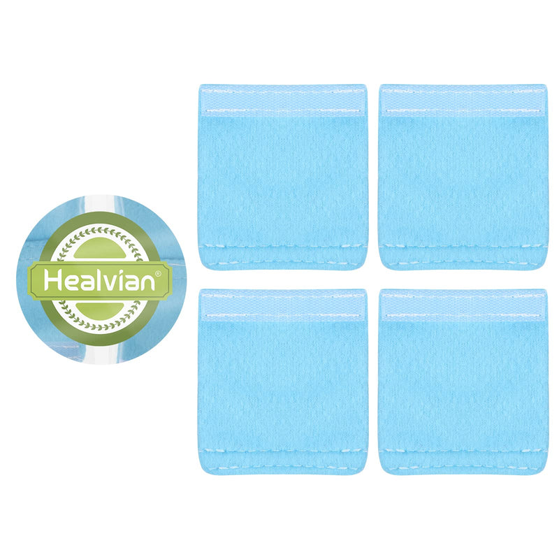 Healvian 4 Pieces Oxygen Tube Ear Pads Oxygen Cannula Ear Protection Nose Cubes Ear Cushion Ear Protection Ear Pain Prevention For Oxygen Nose Glasses Inhalation Devices Accessories - NewNest Australia