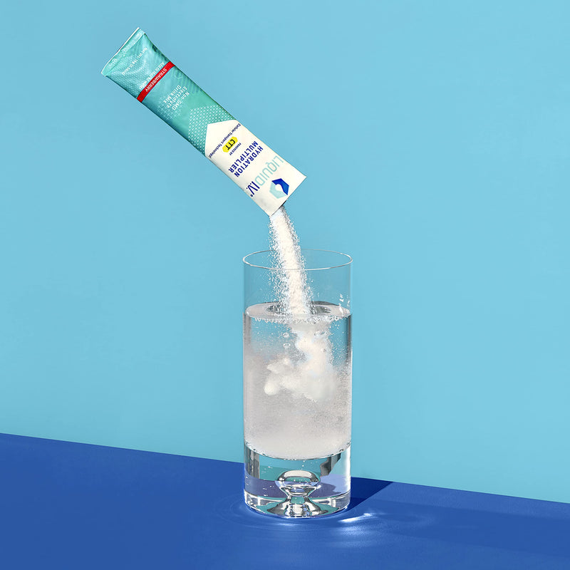 Liquid I.V. Hydration Multiplier - Strawberry - Hydration Powder Packets | Electrolyte Drink Mix | Easy Open Single-Serving Stick | Non-GMO | 16 Sticks 0.56 Ounce (Pack of 16) - NewNest Australia