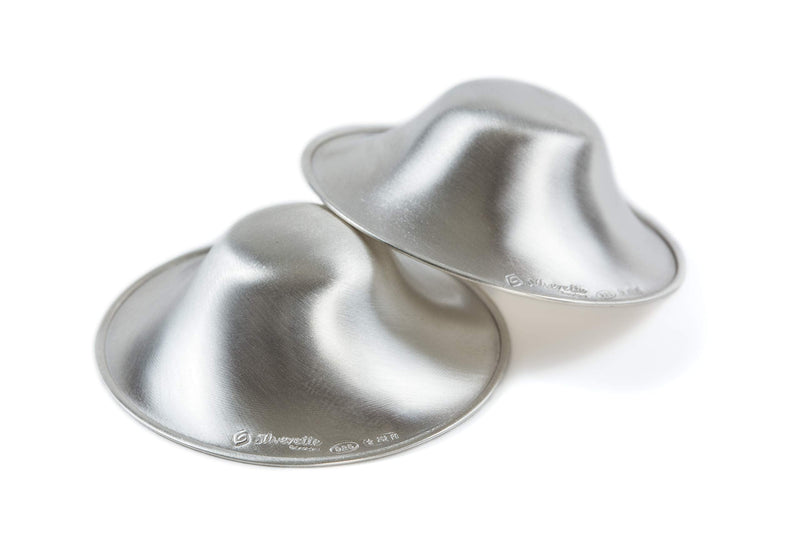 SILVERETTE The Original Silver Nursing Cups - Soothe and Protect Your Nursing Nipples -Made in Italy X-Large - NewNest Australia
