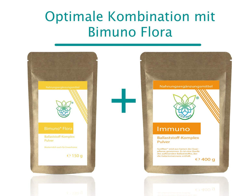 VITARAGNA Bimuno Flora fiber complex with GOS as powder - breast milk also for adults, for the intestinal flora and intestinal bacteria, 150g - NewNest Australia