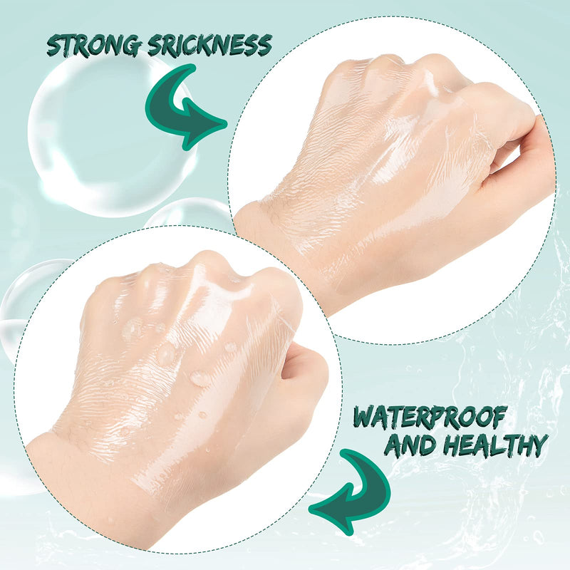 100 Pieces Transparent Stretch Adhesive Bandage Waterproof Bandage Clear Protective Shower Patch Film Cover Bandages Tattoo Aftercare Bandage Adhesive Wrap, 4 Sizes (3 Inch, 4 Inch, 6 Inch, 8 Inch) - NewNest Australia