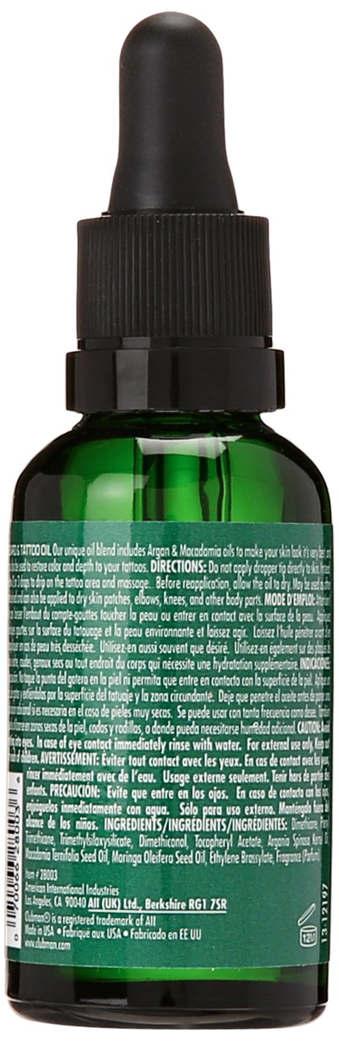 PINAUD CLUBMAN Beard and tattoo oil, 300 g - NewNest Australia