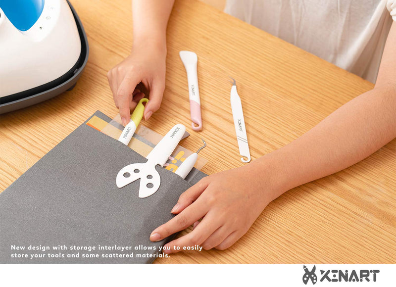 XINART Heat Press Mat for Cricut Easypress(8x10 inch) Cricket Double-Sided Ironing Mat for Craft Vinyl Ironing Insulation Transfer Heating Mats for Easypress 2 S-Heat Press Mat-Gray 8x10 Inch - NewNest Australia