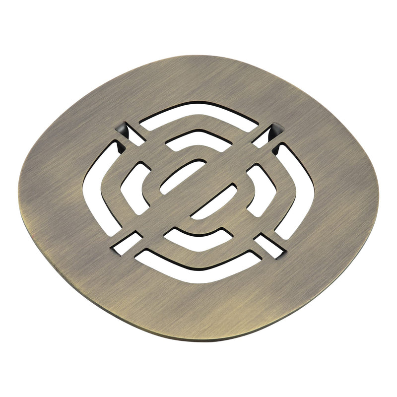 Bropury Easy-to-Install Snap-in Stainless Steel Shower Strainer Shower Drain Grid (Antique Brass) Antique Brass - NewNest Australia