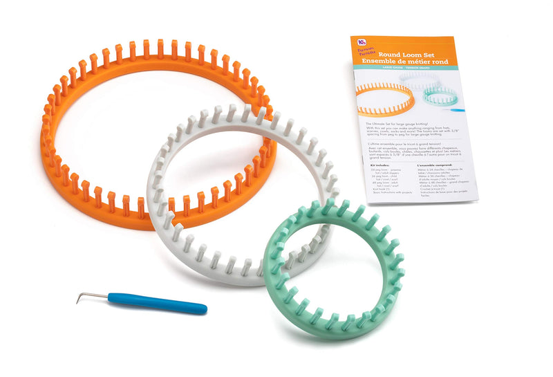 Authentic Knitting Board 'Premium' Chunky Round Knitting Loom Set - NewNest Australia