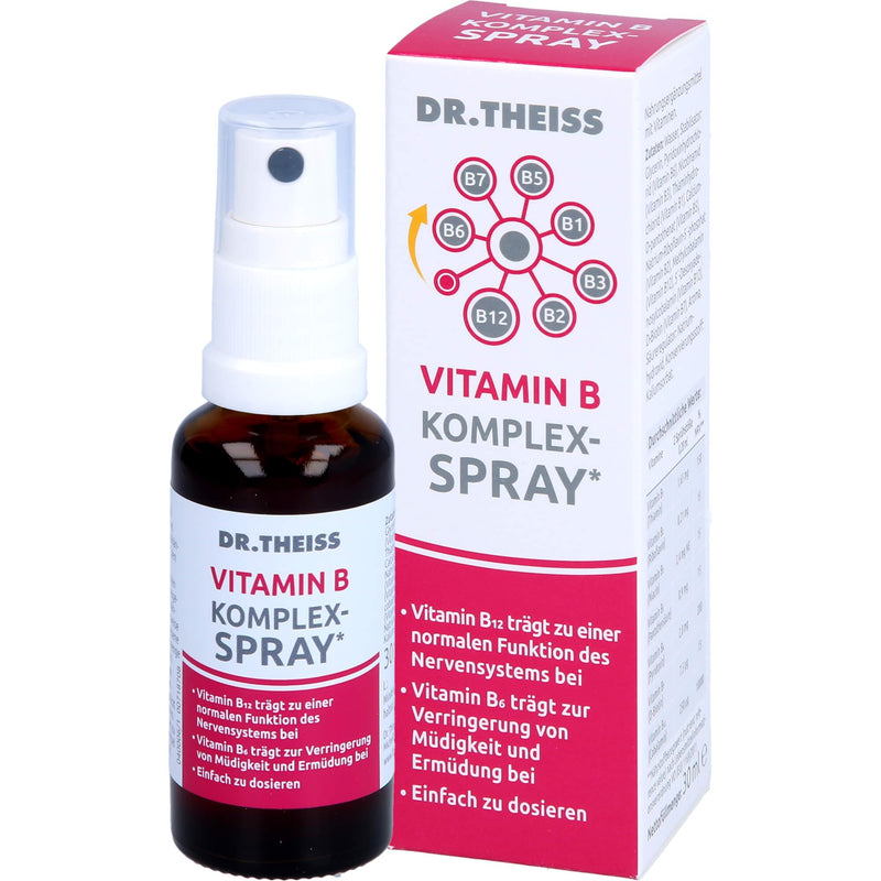 Dr. Theiss Vitamin B complex spray, 30 ml - NewNest Australia
