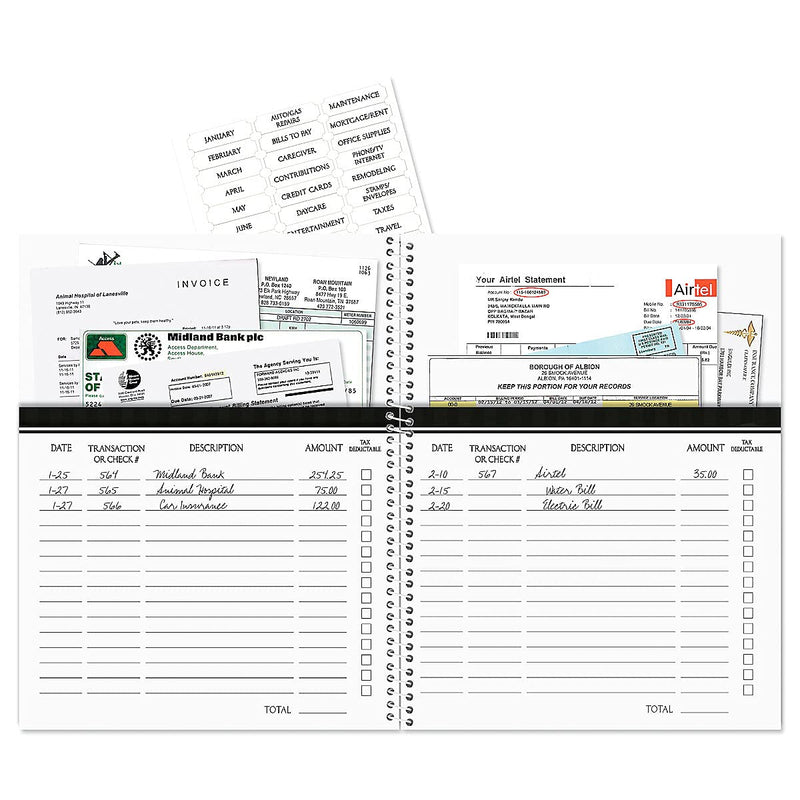 Mary Engelbreit Bill Paying Organizer Book - 9" x 12" Bill organizer's 14 Pocket Pages, softcover. - NewNest Australia
