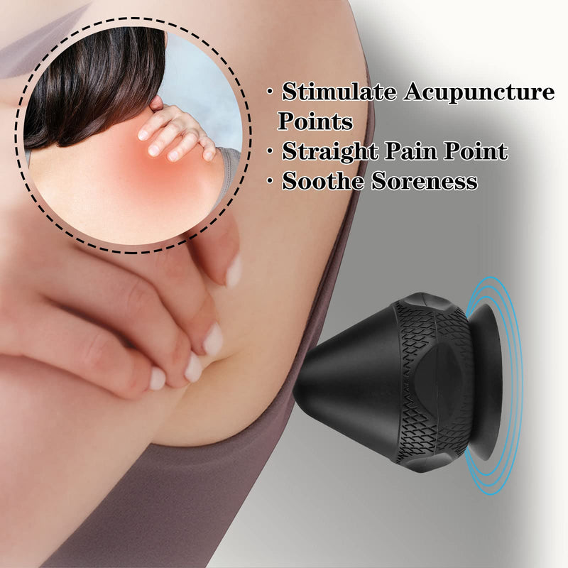 Wugu Trigger Point Pusher Set, Trigger Point Massager With Suction Cup Bag, 4 Different Triggers For Muscle Pain And Tension Of The Shoulder, Neck, Arms, Back And Legs - NewNest Australia