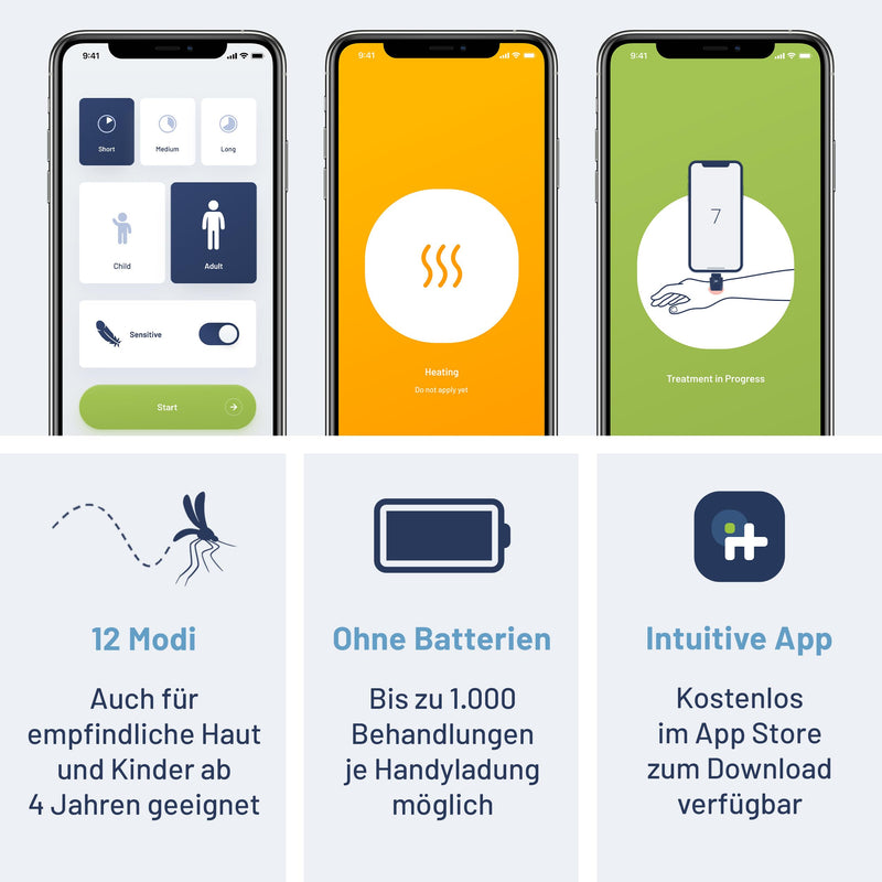 heat it - insect bite healer for your smartphone - chemical-free treatment of itching and pain with concentrated heat - for Android with USB-C (not suitable for iPhone 15) For Android USB-C (not iPhone 15) - NewNest Australia