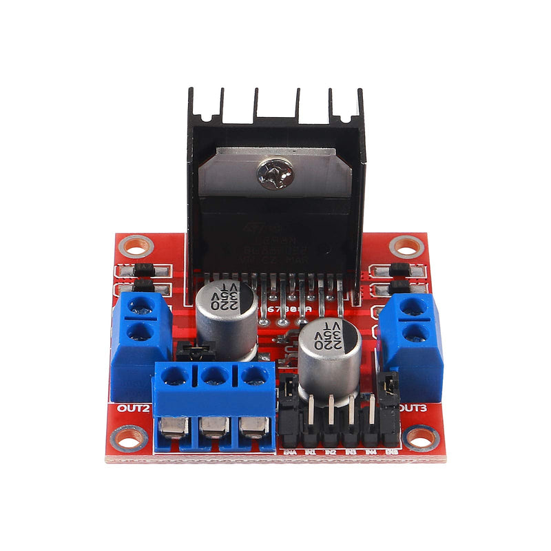 6PCS L298N Motor Driver Board Module DC Stepper Motor Controller Dual H-Bridge for Smart Car Robot Power - NewNest Australia