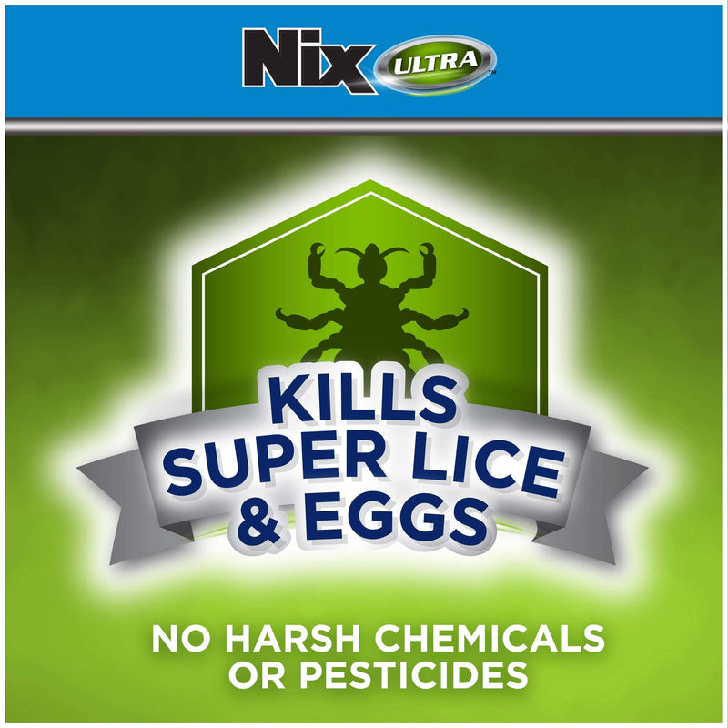 Nix Ultra Lice Removal Kit | Kills Super Lice & Eggs | Includes Lice Removal Comb and Control Spray - NewNest Australia