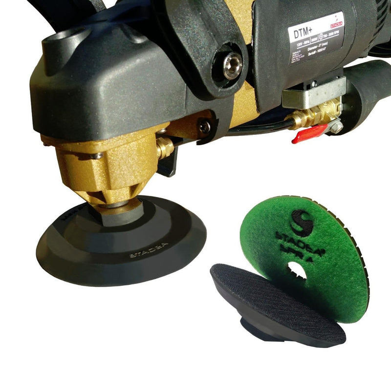 Stadea 5" Rubber Backer Pad/Rubber Backing Pad with Hook and Loop Backing Arbor 5/8" 11 - NewNest Australia