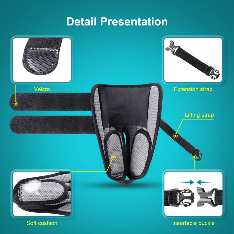 Foot Drop Brace for Walking with Shoes, Foot Up AFO Brace Help Raise Shoes, Drop Foot Splint for Ankle Joint, Improved Walking Gait, Relieve Pain, for Left and Right Foot Suitable Fits Women and Men - NewNest Australia
