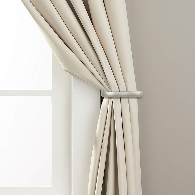 NewNest Australia - Umbra 242731-782-REM Basic Curtain Drapery Holdback for Window, Silver/Nickel 
