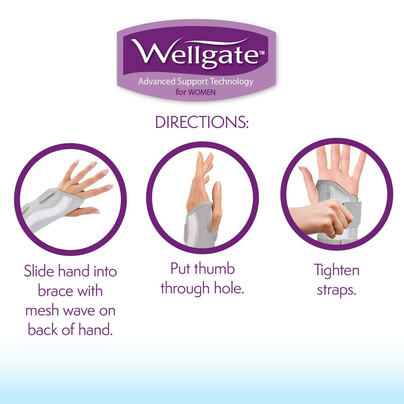 Wellgate for Women, PerfectFit Wrist Brace for Wrist Support - Left - NewNest Australia