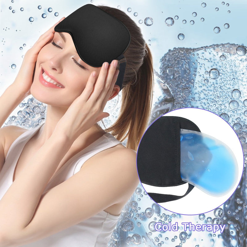 Color You Sleep Mask , Gel Eye Mask for Sleeping, Cool / Warm Therapy, Cooling /Warm Eye Mask with Adjustable Strap, Perfect for Blepharitis, Puffy Eyes & Dark Circles - NewNest Australia