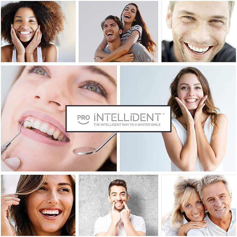Teeth Whitening Kit Refills | Pro Intellident Advanced Gel & Stain Remover | Longer Lasting Results Than Whitening Strips or Activated Charcoal | Ideal Tooth Whitener for Sensitive Teeth - NewNest Australia