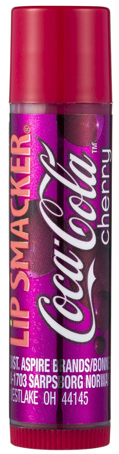 Lip Smacker - Coca-Cola Collection - Cherry Coke Lip Balm For Kids - Cherry Coke Flavour - Sweet Gift For Your Friends - Single Blister Pack - NewNest Australia