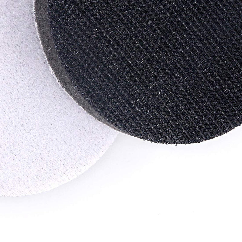 Swpeet 10Pcs 3 Inch (75mm) Sanding Discs Pad Kit, Including 5Pcs 1/4" Shank Drill Attachment Backing Pads and 5Pcs Soft Foam Layer Buffering Pad for Hook and Loop Sanding Pad Drill Grinder - NewNest Australia