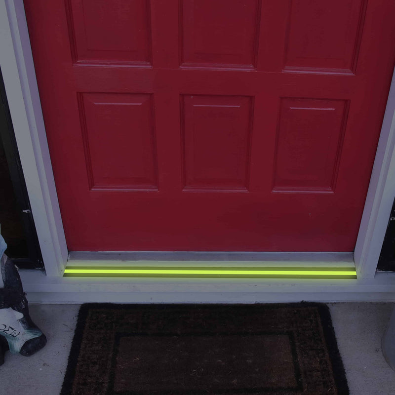 Anti Slip Tape |Grip & Friction Tape with Glow in The Dark Strip for Outside Steps, Walkways, Decks, Equipment, Wheelchair Ramps & More | Black, 2 in x 30 Ft 2 Inches x 30 Feet - NewNest Australia