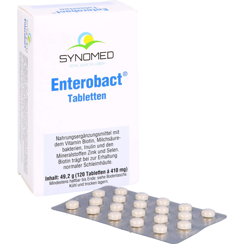 Enterobact tablets, 120 tablets (51.6 g) - NewNest Australia