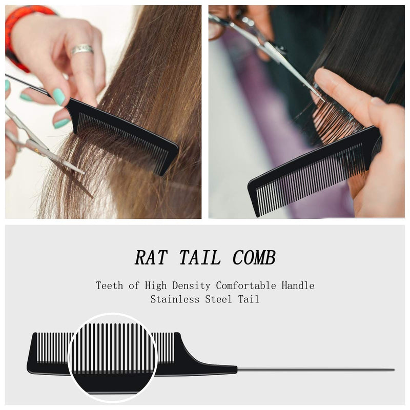 URAQT Hairdressing Combs Set, 3pcs Hair Combs Hair Brushes, Pin Tail Comb, Anti Static Fine Tooth Cutting Comb Professional Salon Styling Comb Fine Tooth Comb Set - NewNest Australia