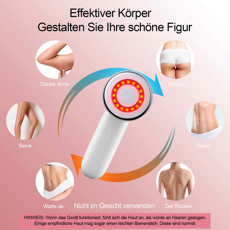 Cellulite Massager, Ultrasonic Cavitation Machine, Shapes The Perfect Abdomen, Waist, Arms, Legs And Hips With Ultrasonic Technology Cellulite Massager - Upgraded Version 4 - NewNest Australia