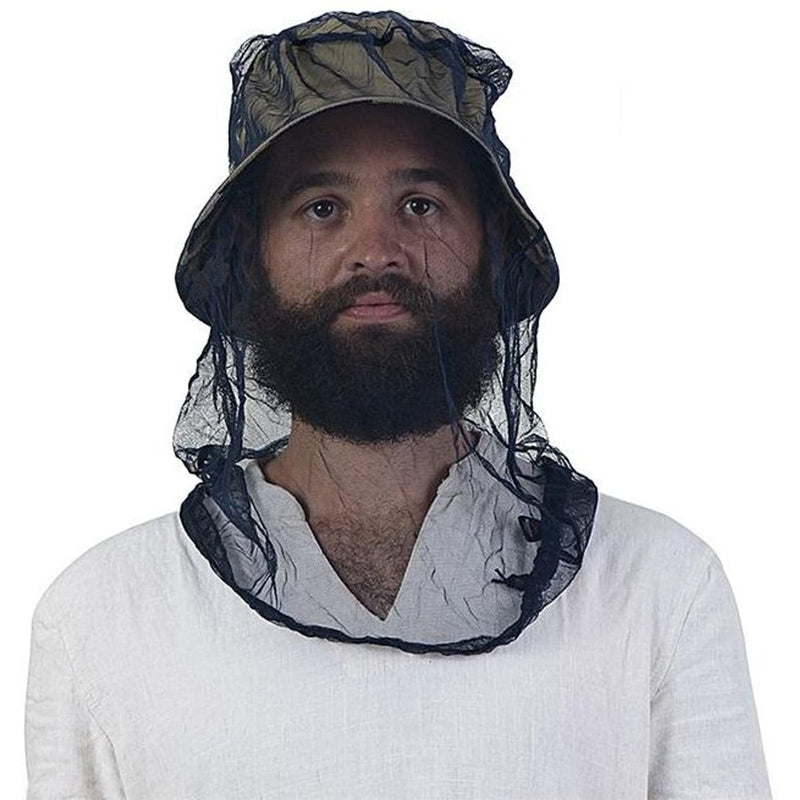 LUPO head net, insect net, face net, protects against mosquitoes, insects, mosquitoes, beetles, bee mosquitoes, green - NewNest Australia