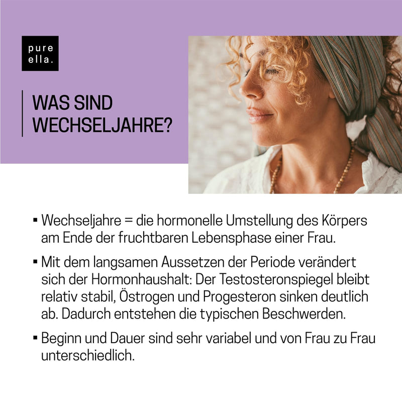 Pure Ella MENOPAUSE Vital substance complex for women with menopause