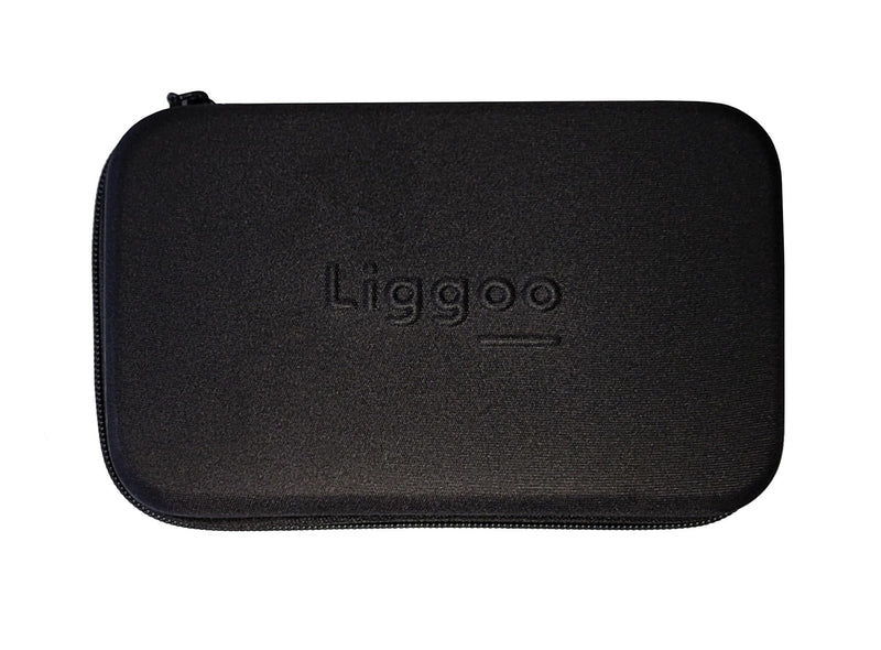 Protective bag hard case for razors shaving devices external dimensions 180 x 100 x 60 mm internal dimensions 175 x 95 x 58 mm shock protection integrated net and elastic band black (L) - NewNest Australia