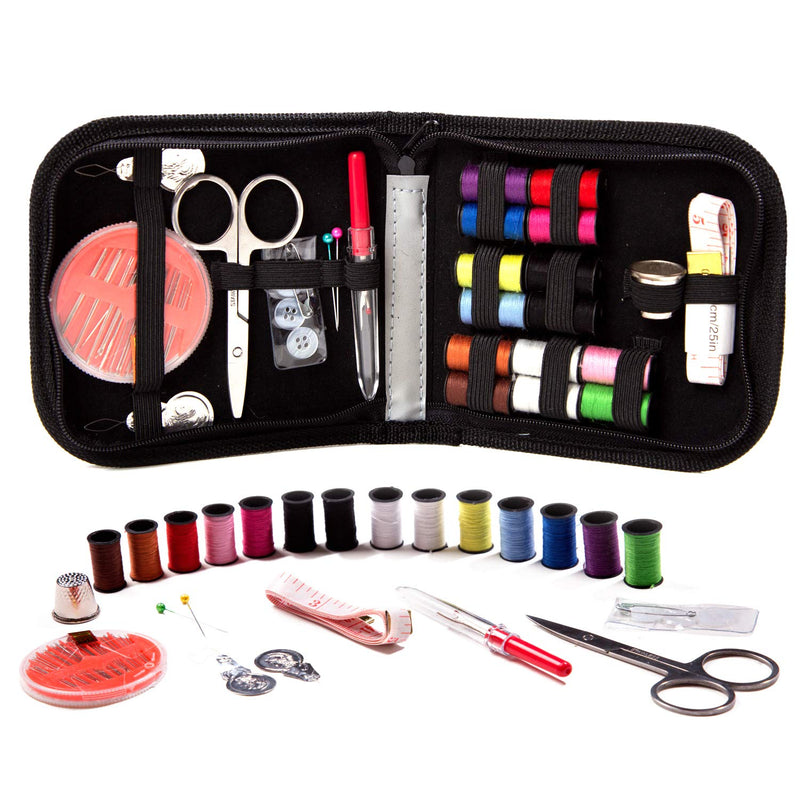 Embroidex Sewing Kit for Home, Travel & Emergencies - Filled with Quality Notions Scissor & Thread - Great Gift - NewNest Australia