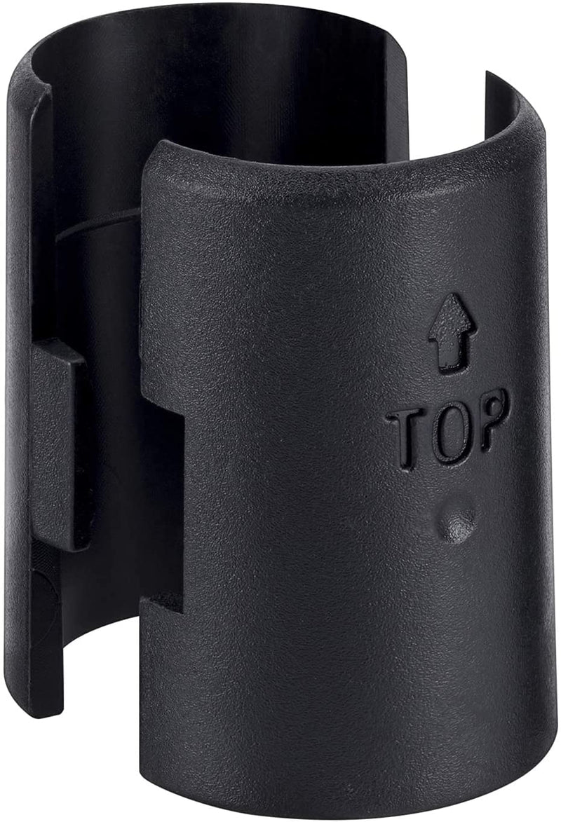 AHCUTE 100 Pack Wire Shelving Shelf Lock Clips for Post - Shelving Sleeves Replacements for Wire Shelving System (1 Inch) 1 Inch - NewNest Australia