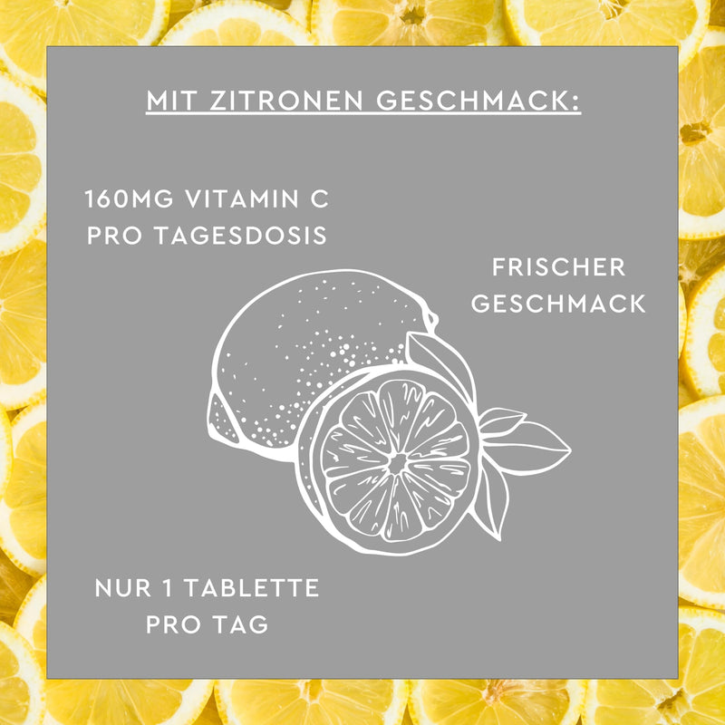 Sunlife effervescent tablets (vitamin C, 1x 20 pieces) in normal doses - NewNest Australia