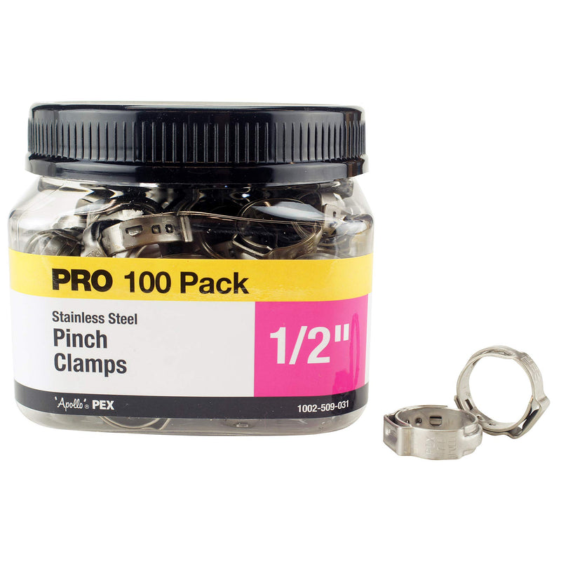 Apollo Valves PXPC12100JR Pinch Clamp, Stainless Steel - NewNest Australia