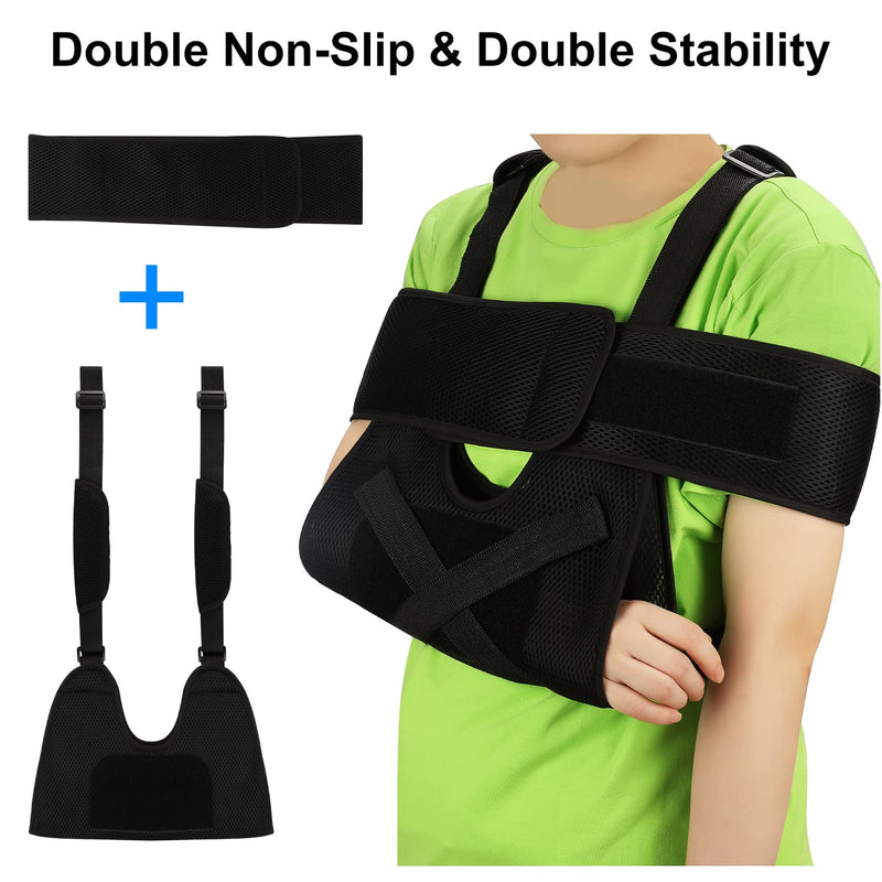 Supregear Arm Sling Shoulder, Adjustable Children'S Medical Rotator Cuff Support Bandage For Fractures, Dislocations, Strains And Tears, Suitable For Toddlers, Teenagers - NewNest Australia