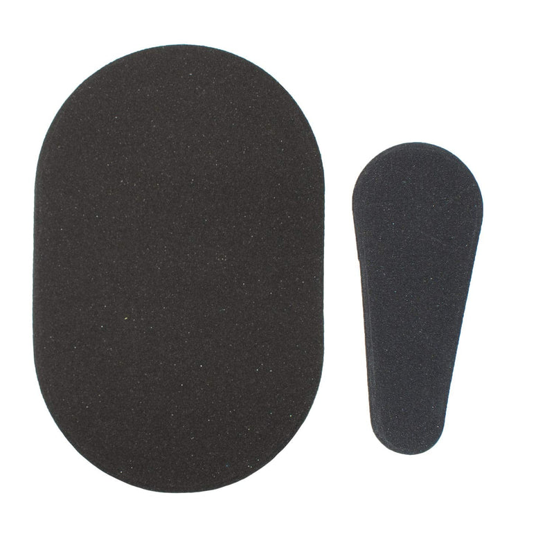 Exfoliating pads for hair removal x40 - x2 buffer pad holder - x40 buffer pads - Smooth skin on legs, arms, face, upper lip - Depilatory pads for unwanted hair removal - from TRIXES - NewNest Australia