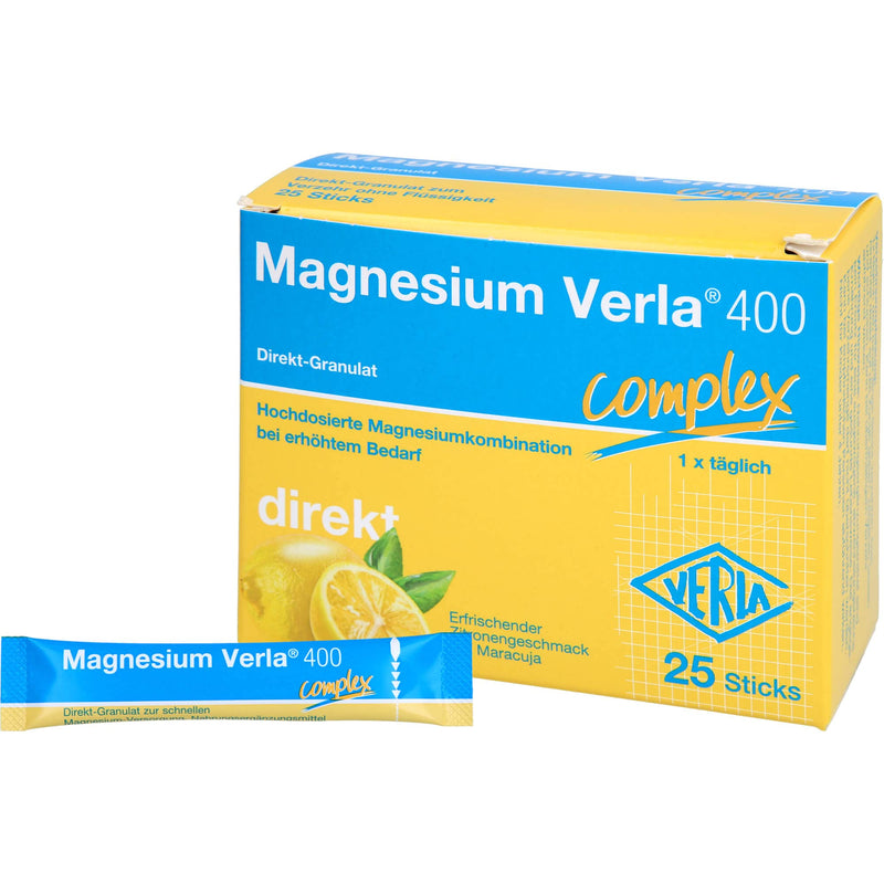 Magnesium Verla 400 direct granules, 25 pieces - NewNest Australia