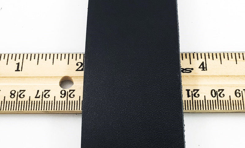Dangerous Threads Black Latigo Leather Strip 1 & 1/2" x 72" 1 1/2" x 72" - NewNest Australia