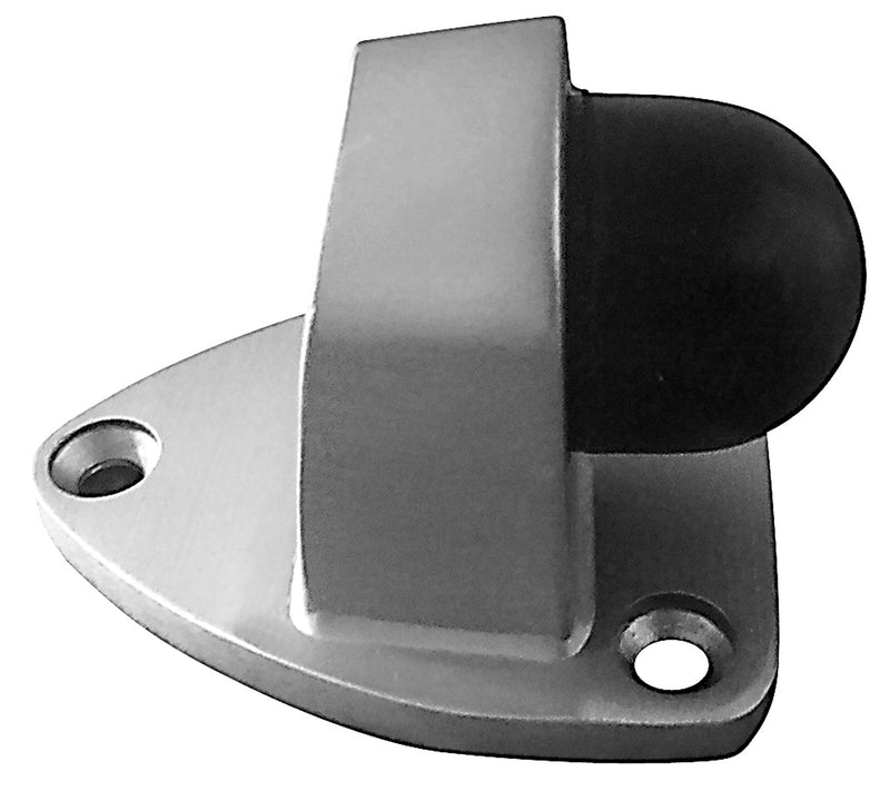 Shepherd Hardware 3406E Heavy Duty Floor Mount Door Stop, 2-Pack, 2 Inch, Satin Nickel - NewNest Australia