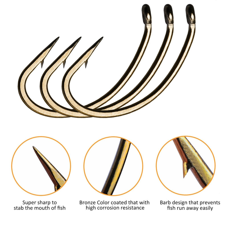 Goture 120PCS Fly Barb Fishing Hooks with Magnetic Components Box – High Carbon Steel Fly Tying Fishing Hooks Kit … Nymph Hooks with Magnetic Box - NewNest Australia