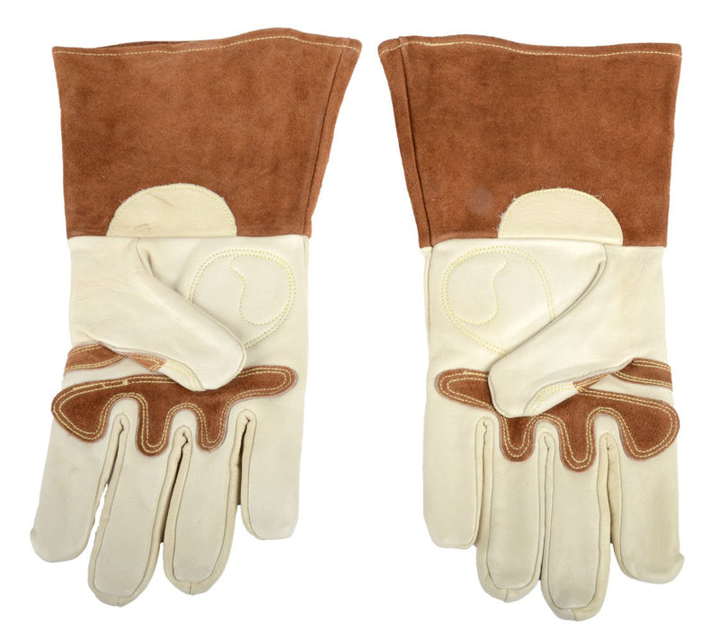 Forney 53410 Signature Men's Welding Gloves, Large, White/Brown - NewNest Australia